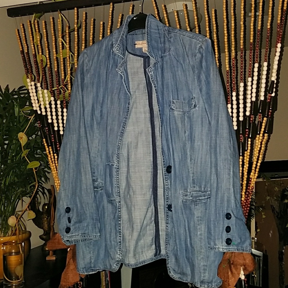 Super Stylish Denim Blazer.